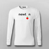 Newton Law Physicist T-shirt For Men