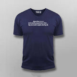 Algorithm Definition Men's Tee - The Coder's Compass