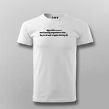 Algorithm Definition Men's Tee - The Coder's Compass