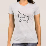 Uttar Pradesh  is My Home Women's T-shirts