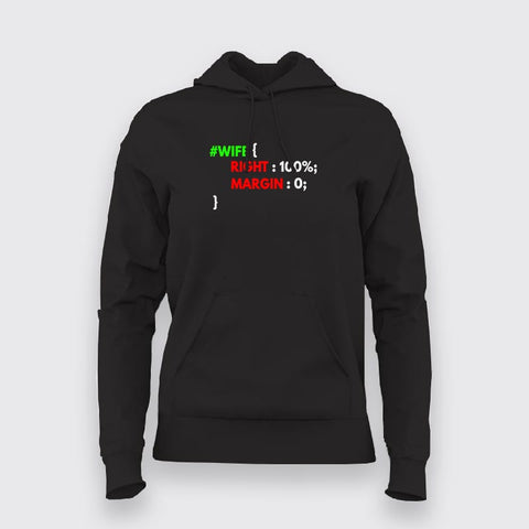 #Wife Web Developer Funny Hoodies For Women